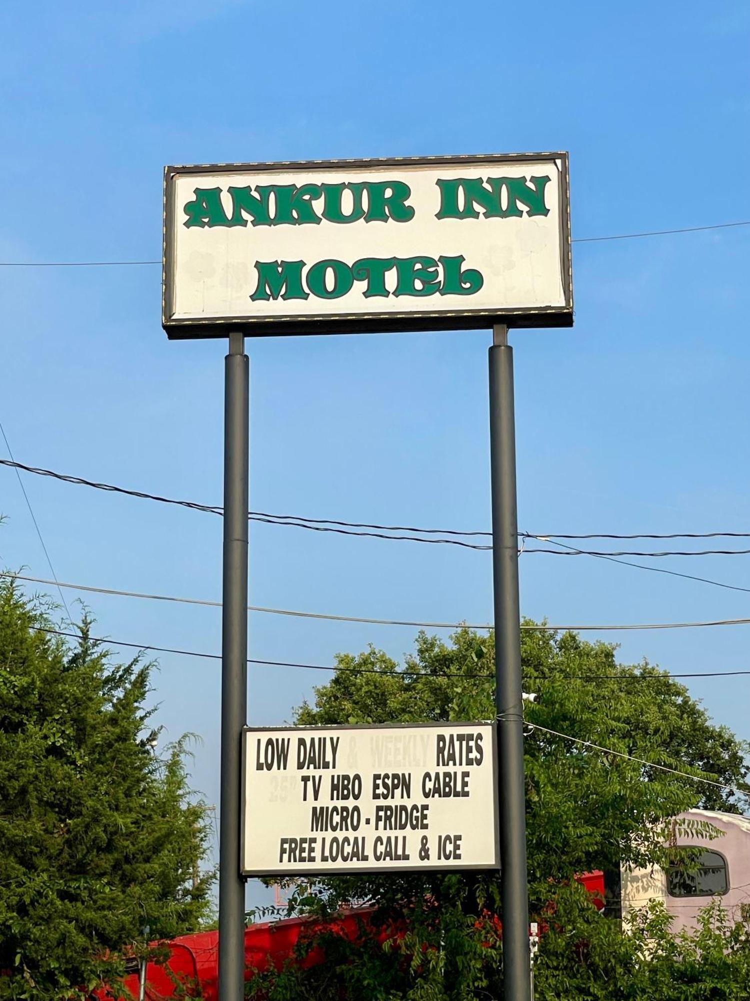 Ankur Inn Motel Dallas Buitenkant foto